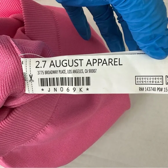 Anthropologie Endless Rose Side Slit Detailed Knit Midi Skirt in Pink Size XS - Picture 12 of 14